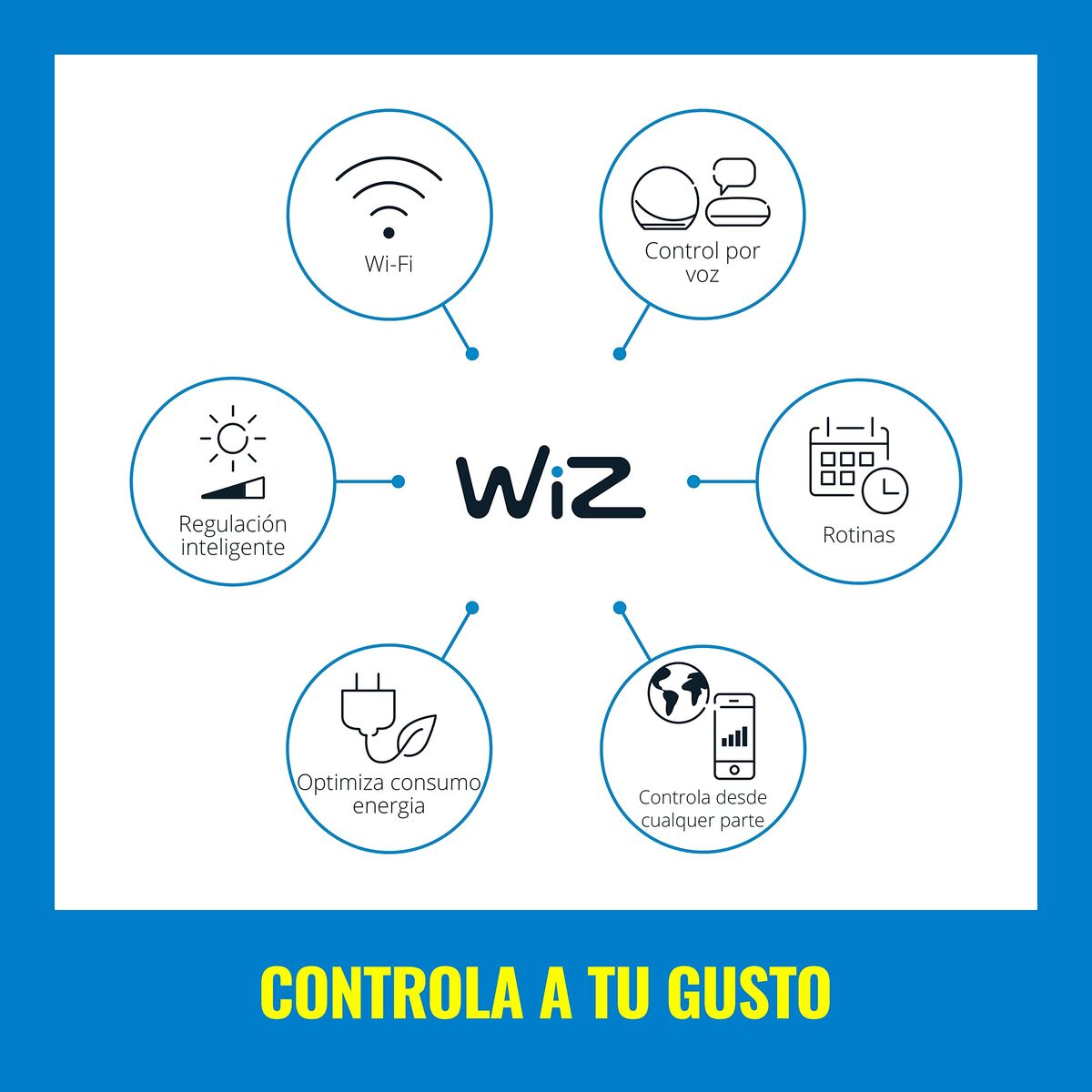 LED-krans Wiz   Multicolour 8 W - 4
