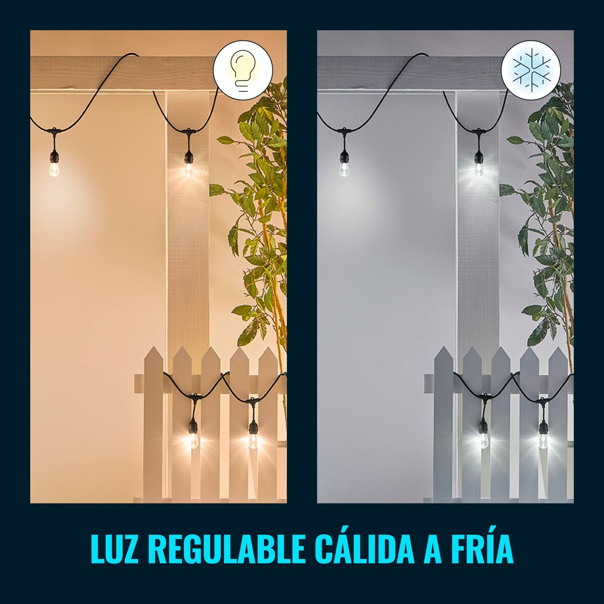 LED-krans Wiz   Multicolour 8 W - 5