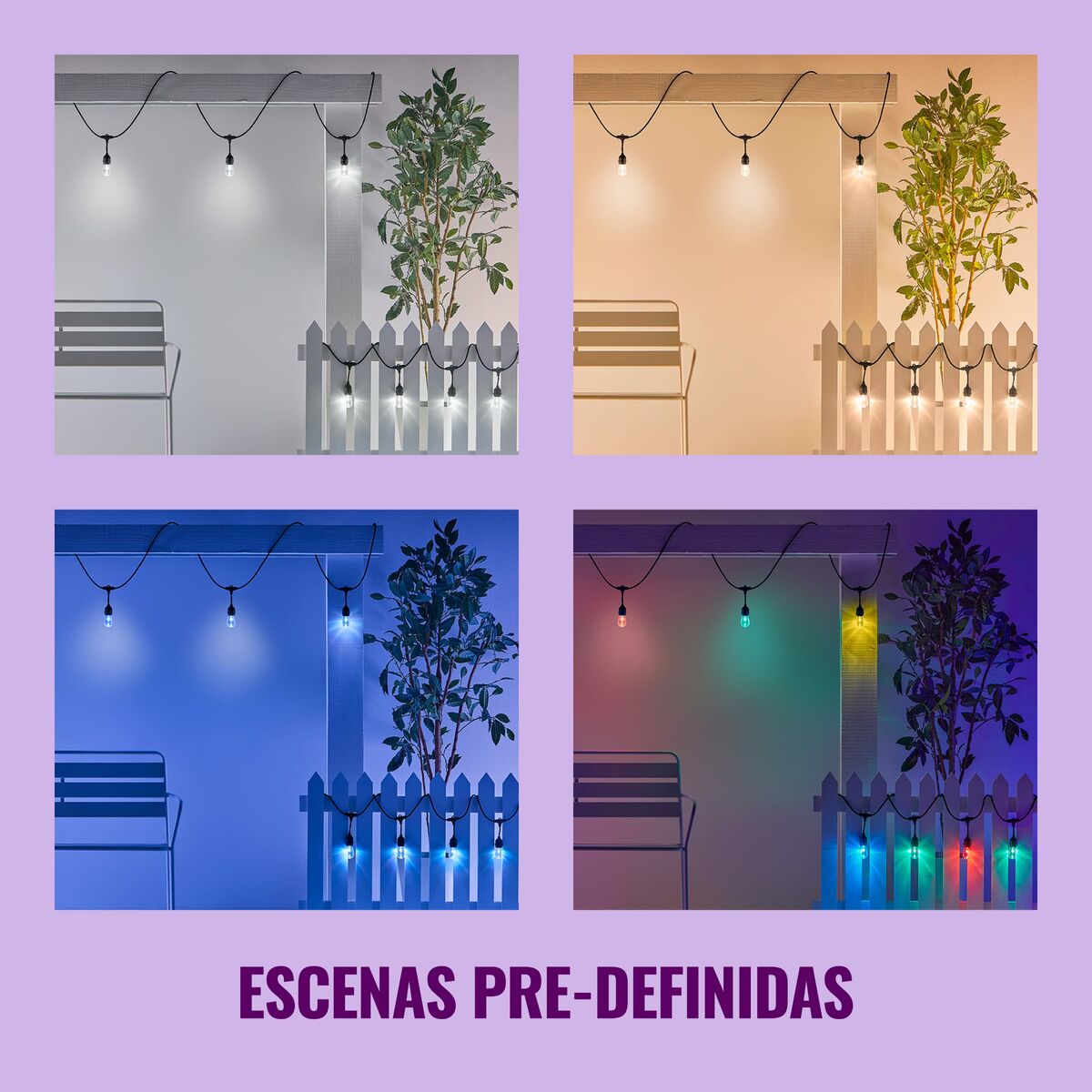 LED-krans Wiz   Multicolour 8 W - 6