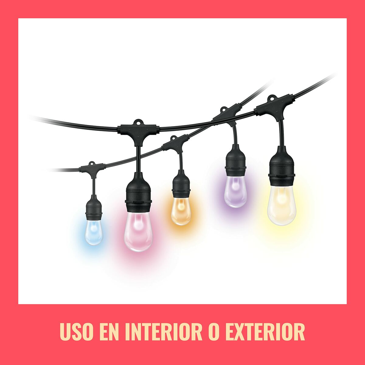 LED-krans Wiz   Multicolour 8 W - 7