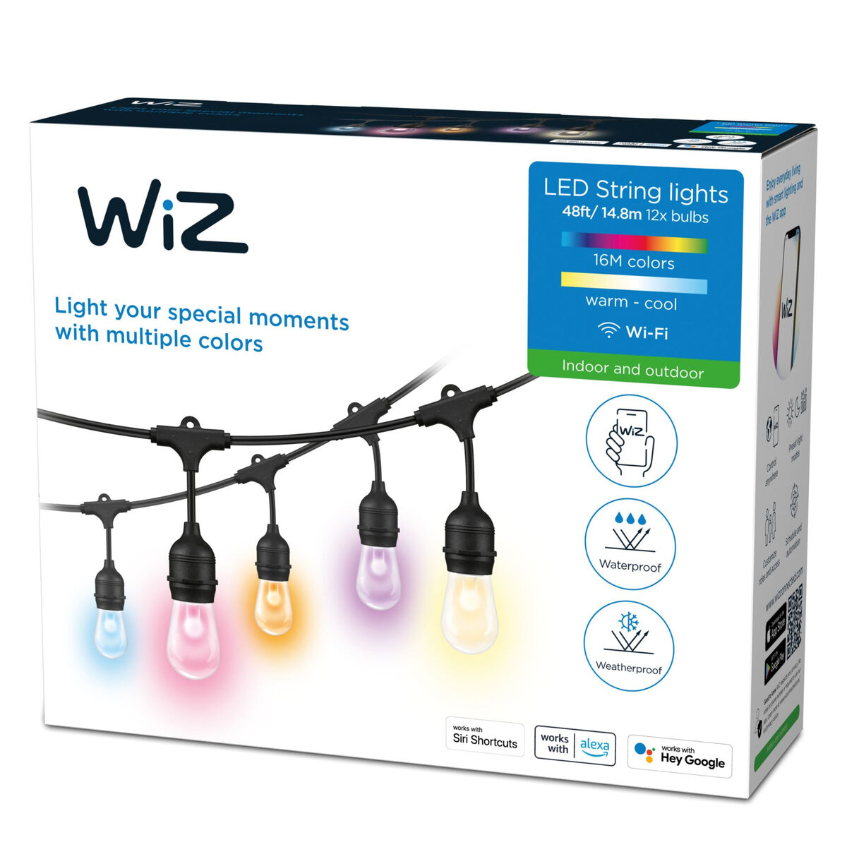 LED-krans Wiz   Multicolour 8 W - 13