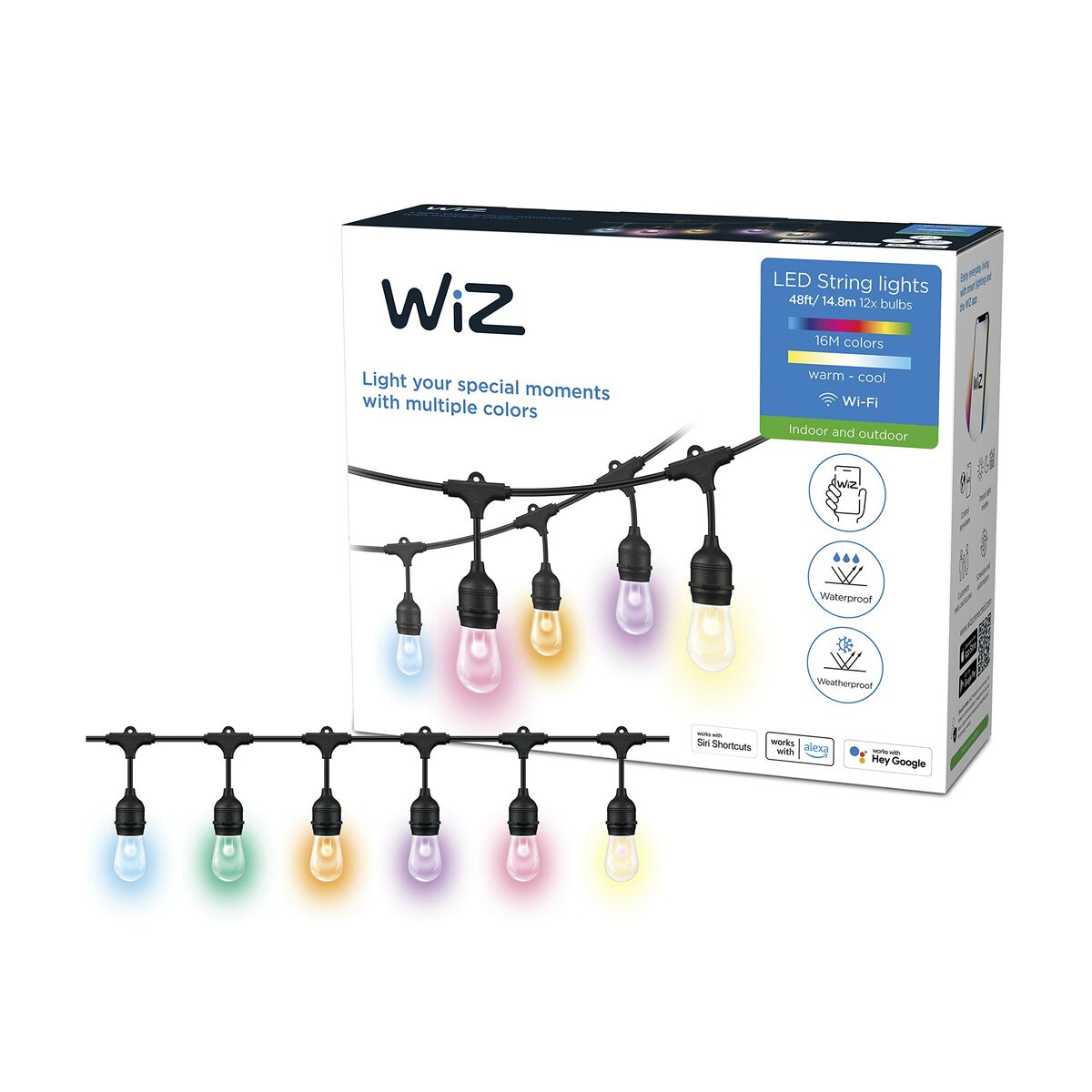 LED-krans Wiz   Multicolour 8 W - 14