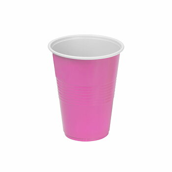 Set med återanvändbara glas Algon Rosa 24 antal 250 ml (25 Delar)