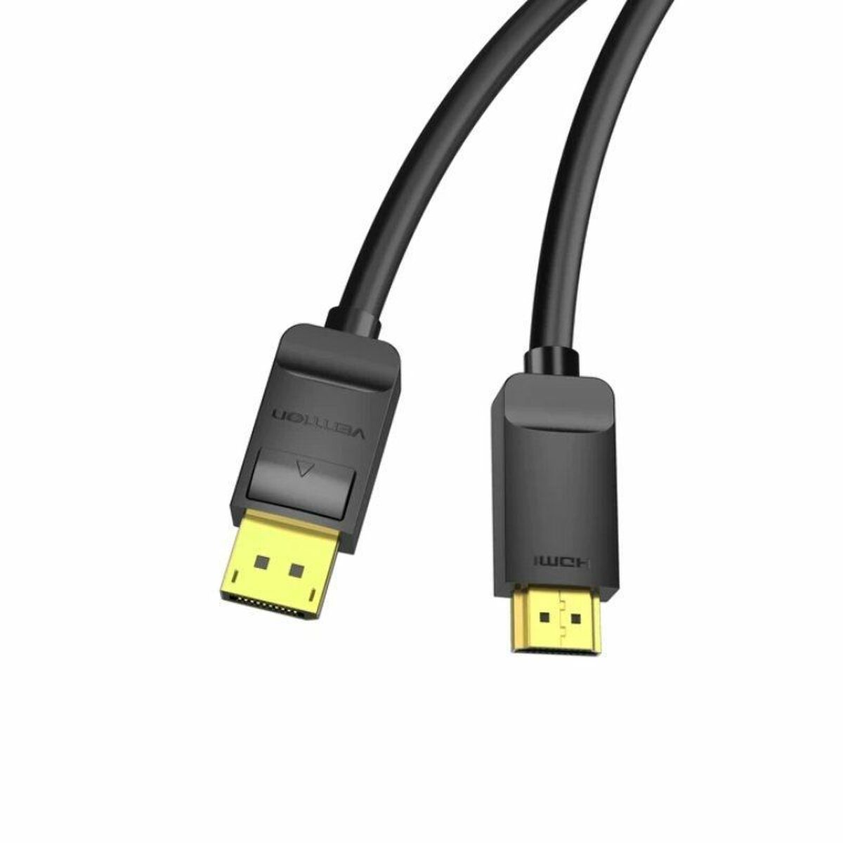Kabel DisplayPort till HDMI Vention HADBH 2 m Svart - 2