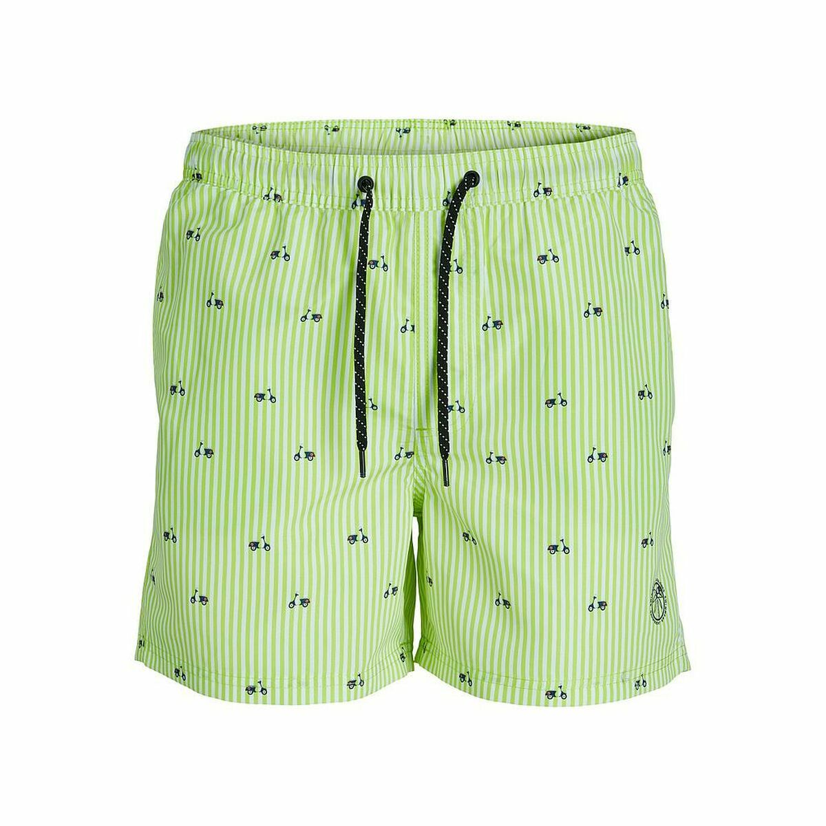 Baddräkt Herr PSTFIJI JJSWIM MINI STRIPE LY  Jack & Jones 12227350 Grön - 10