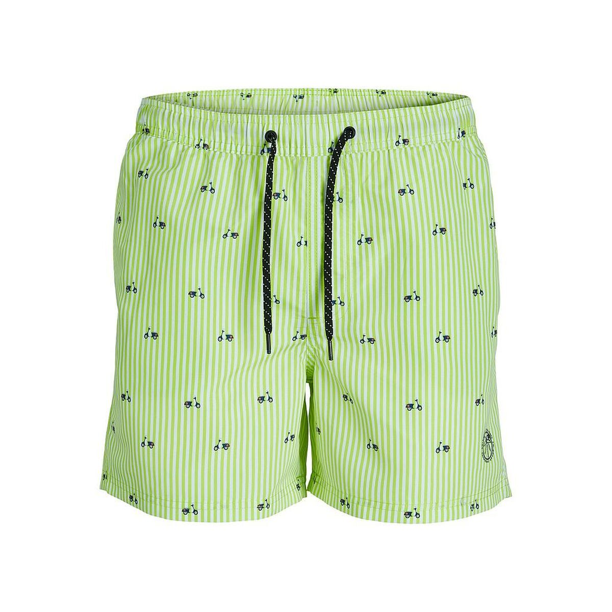 Baddräkt Herr PSTFIJI JJSWIM MINI STRIPE LY  Jack & Jones 12227350 Grön - 3