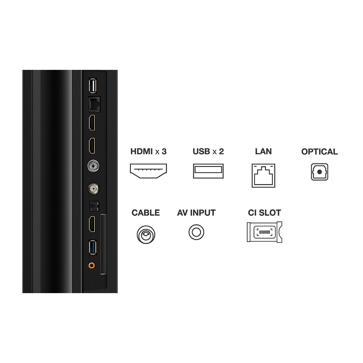 Smart TV TCL 55P755 4K Ultra HD LED 55" - 3