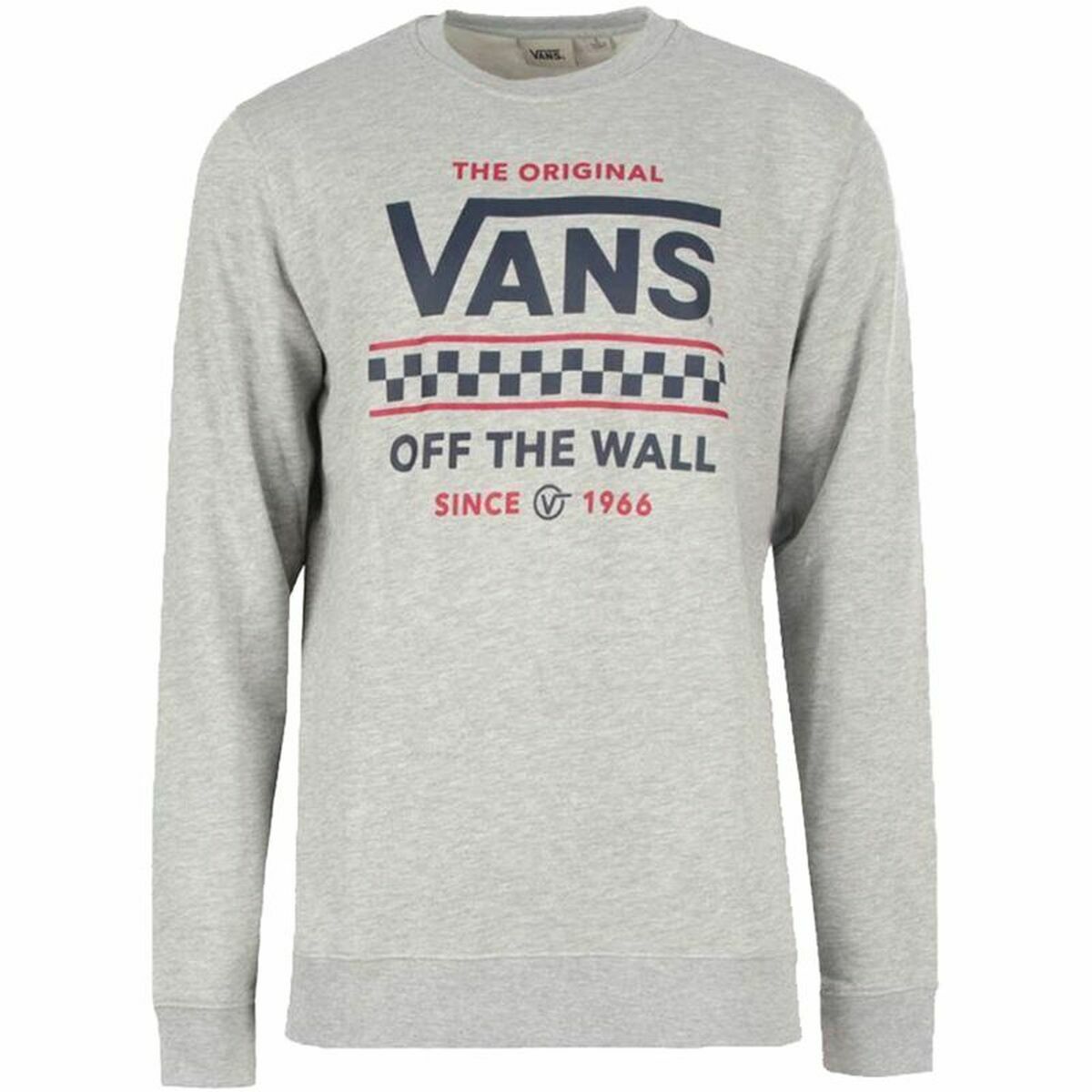 Tröja utan huva Herr Vans Stackton Crew Grå - 7