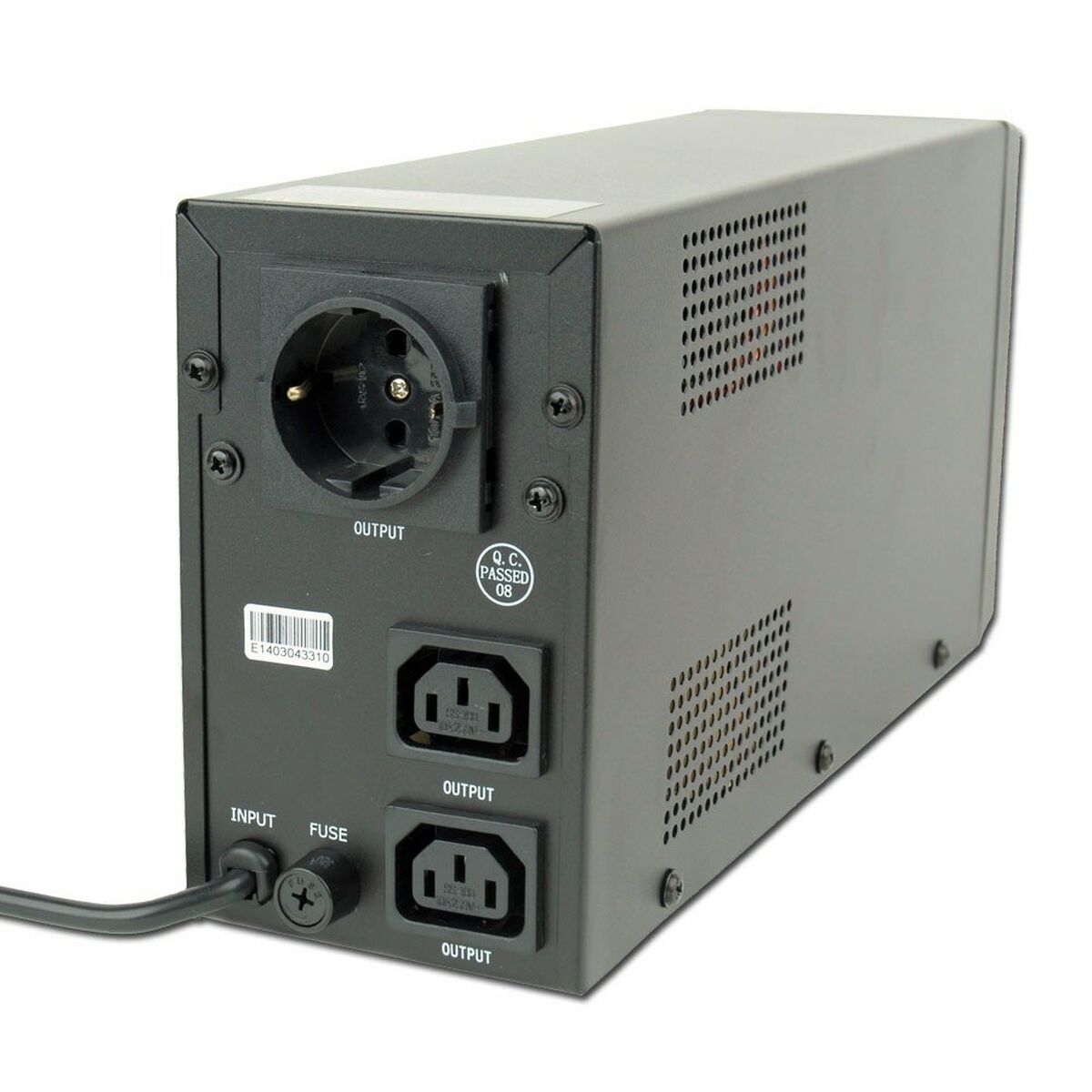 System för Avbrottsfri Strömförsörjning Interaktiv (UPS) GEMBIRD EG-UPS-031 390 W - 4