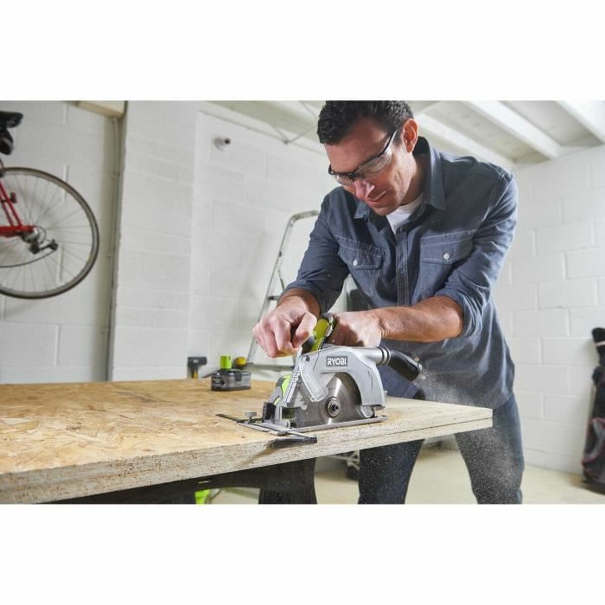 Cirkelsåg Ryobi R18CS-0 18 V 165 mm - 4