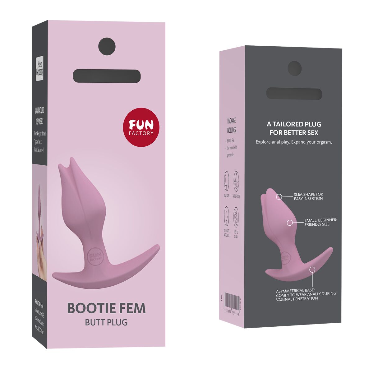 Analplugg Fun Factory Rosa - 8