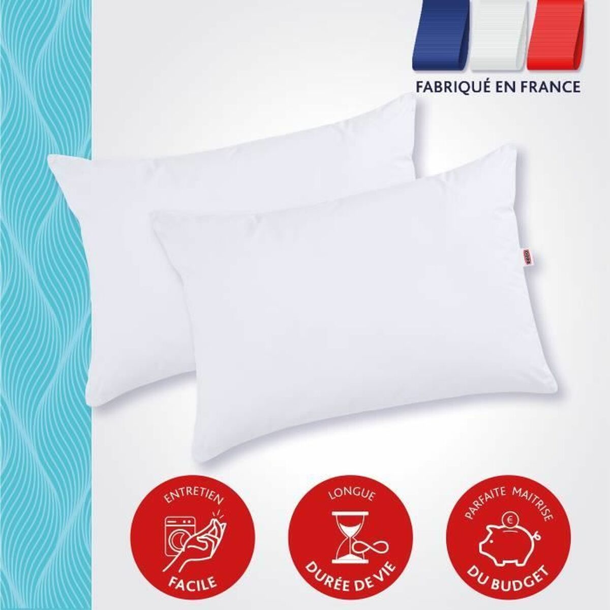Kudden DODO Tendance Vit 50 x 70 cm 2 antal - 3