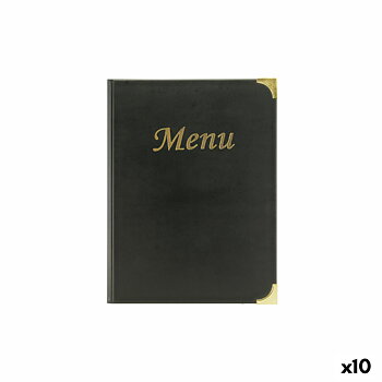Menu holders Securit Basic 31,5 x 24 cm Svart