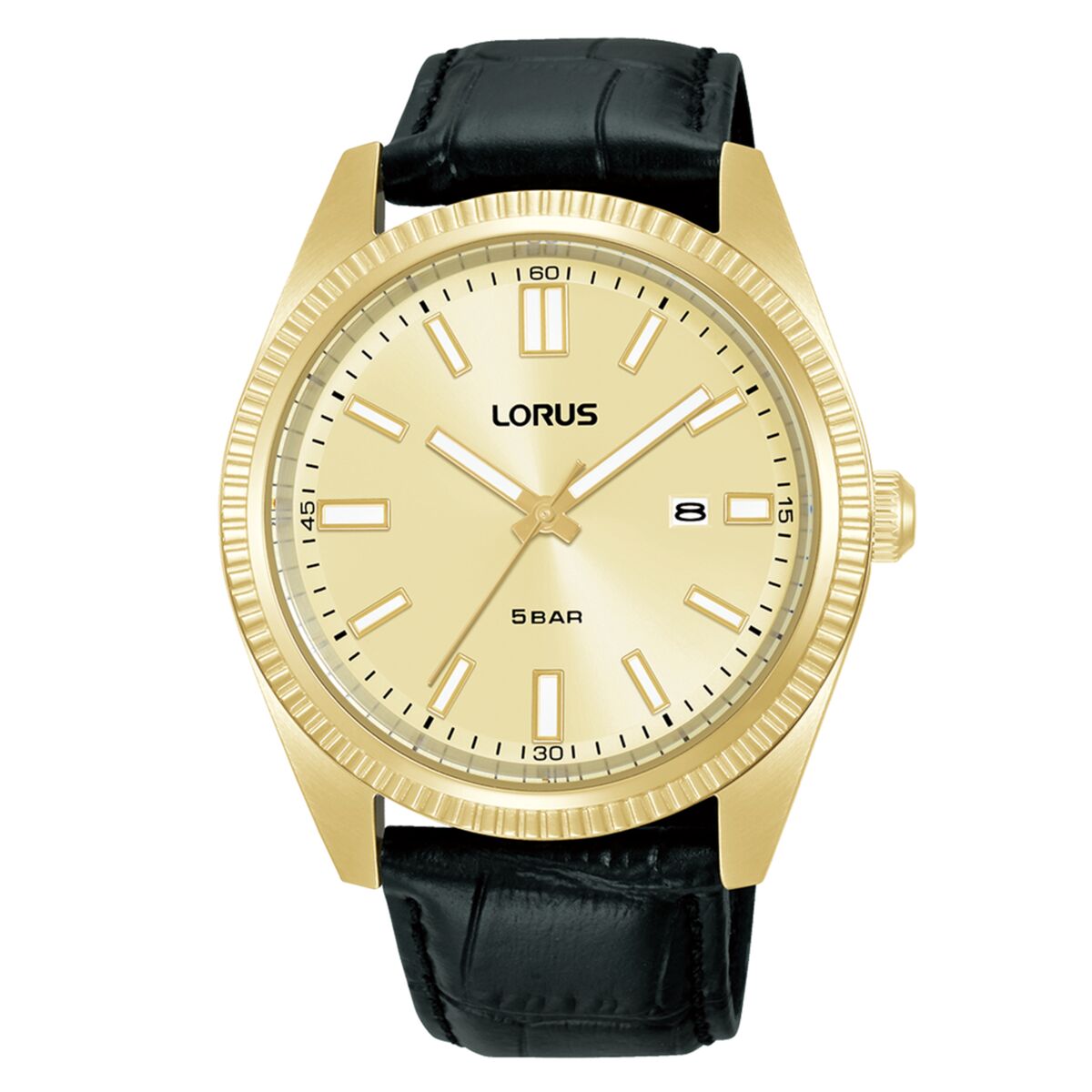 Herrklocka Lorus RH976QX9 Svart Gyllene