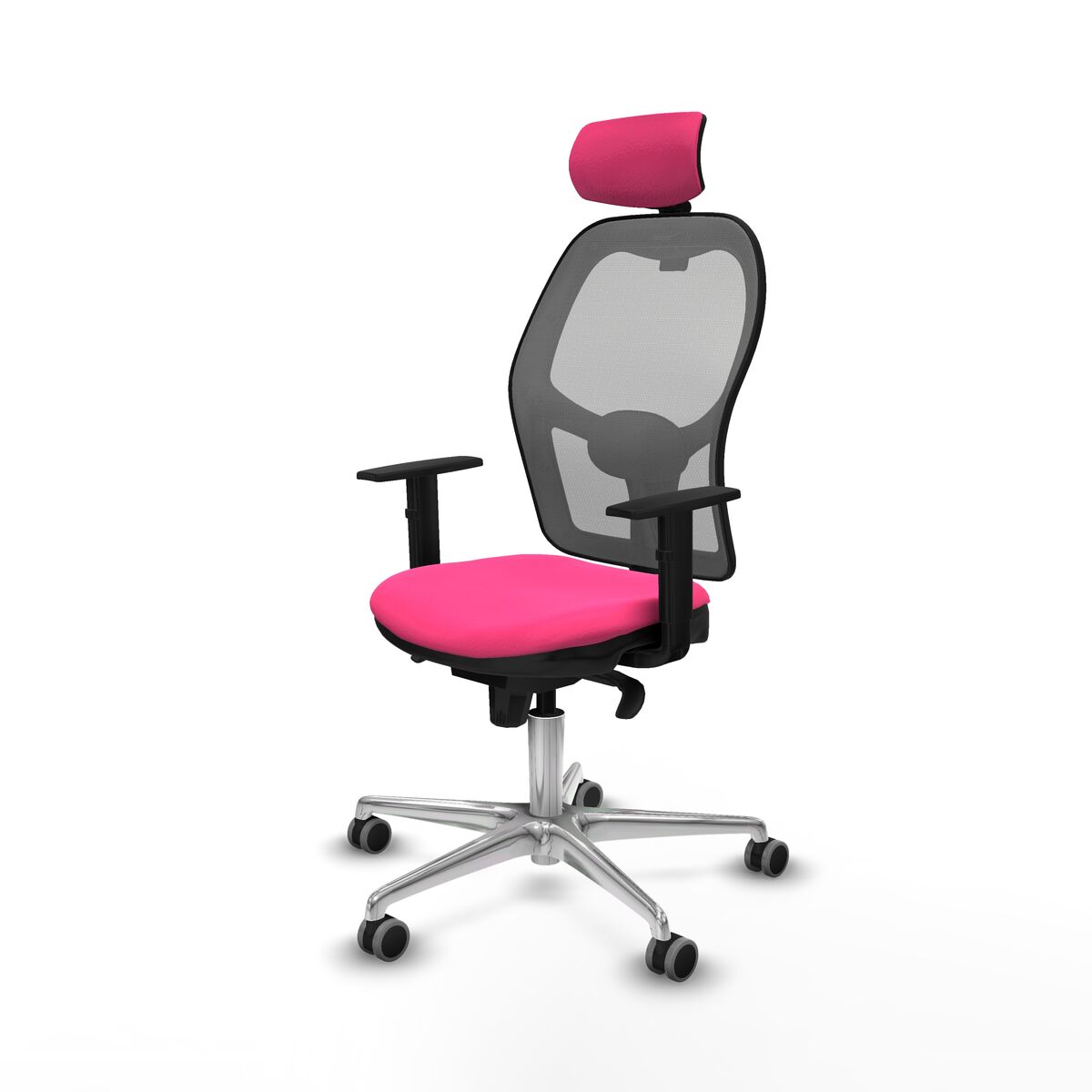 Kontorsstol med nackstöd Jorquera Piqueras y Crespo 1D086G2 Rosa - 2