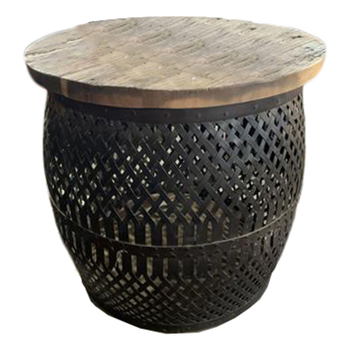 Sidobord Home ESPRIT Naturell 58 x 58 x 55 cm