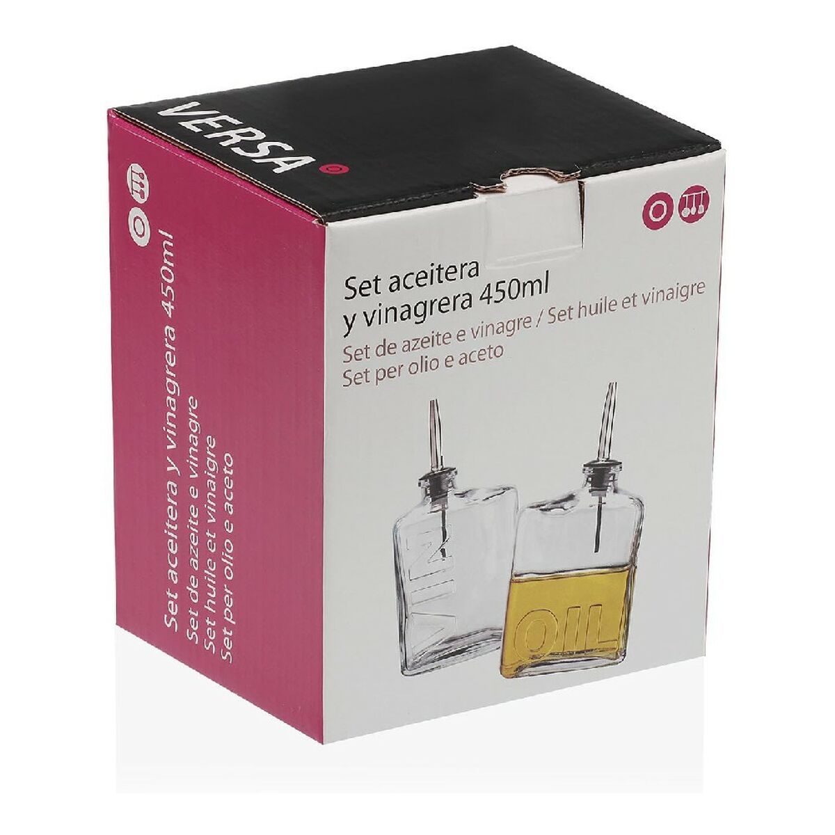 Kryddset Versa VS-21250016 Glas (450 ml) - 5