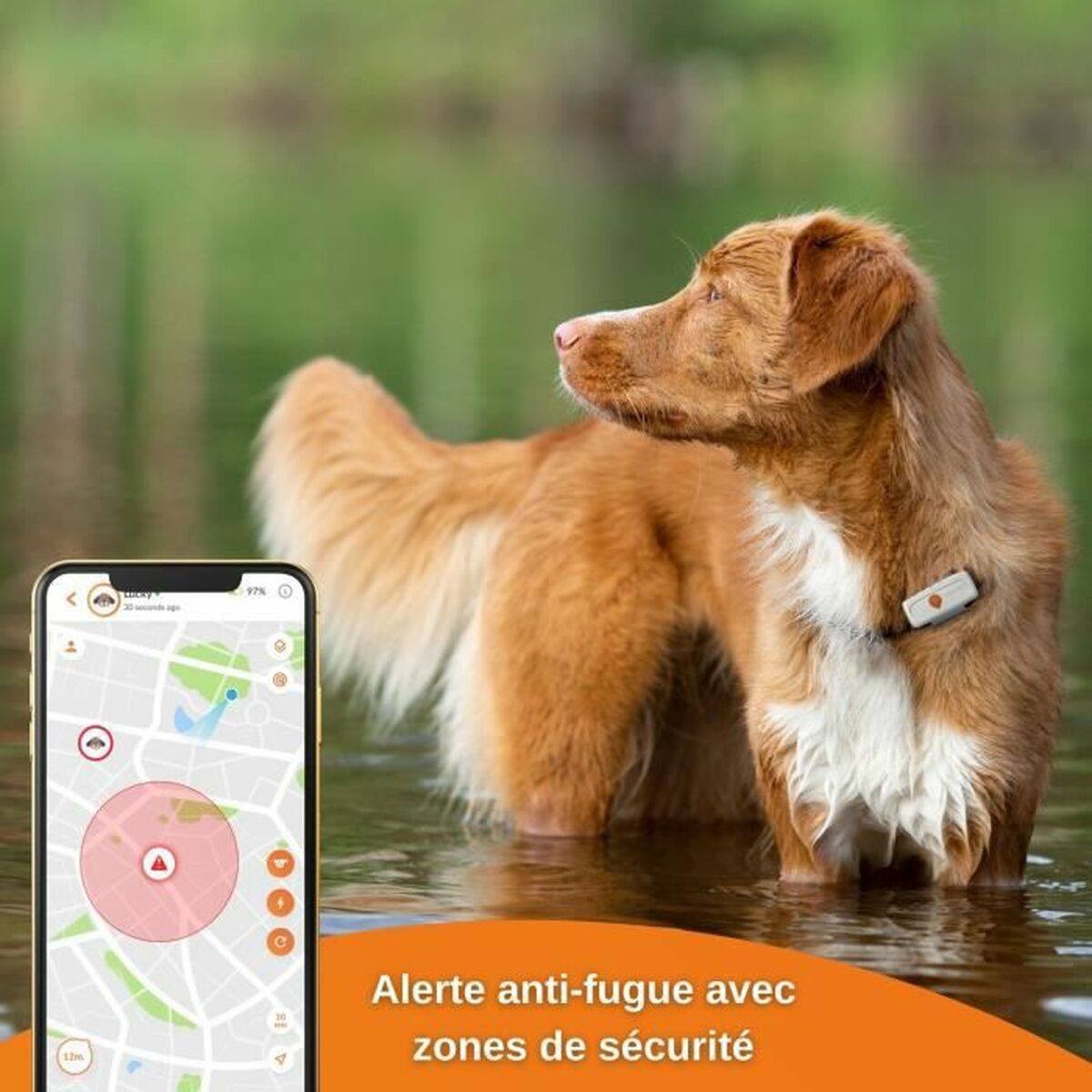Anti-förlust lokaliserar Weenect Weenect XS GPS Vit - 4