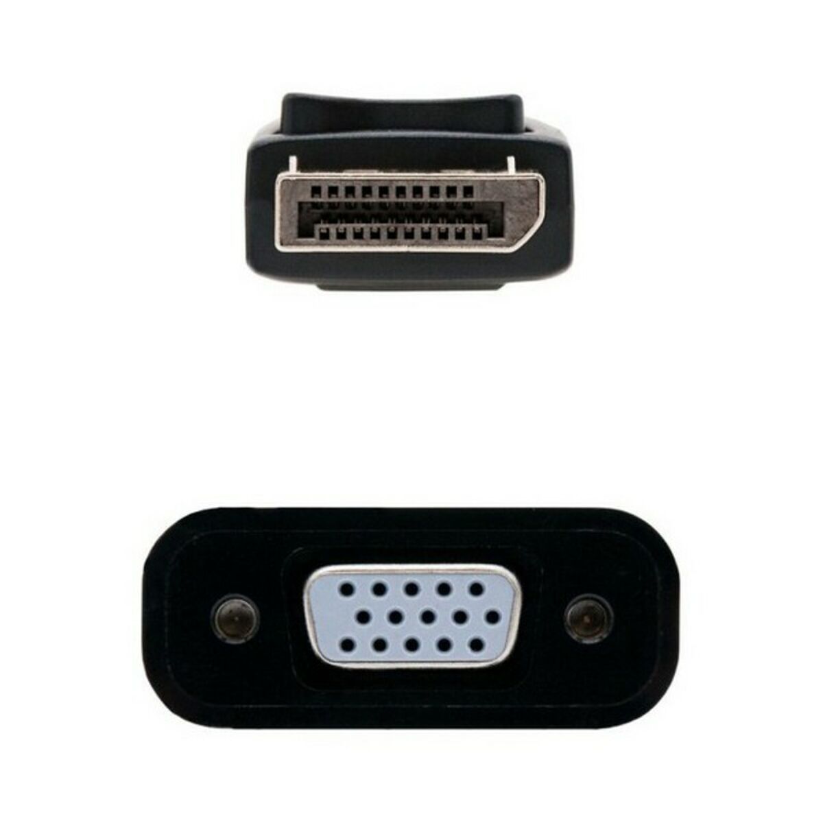 DisplayPort till SVGA Adapter NANOCABLE 10.16.0602 Svart 15 cm - 2
