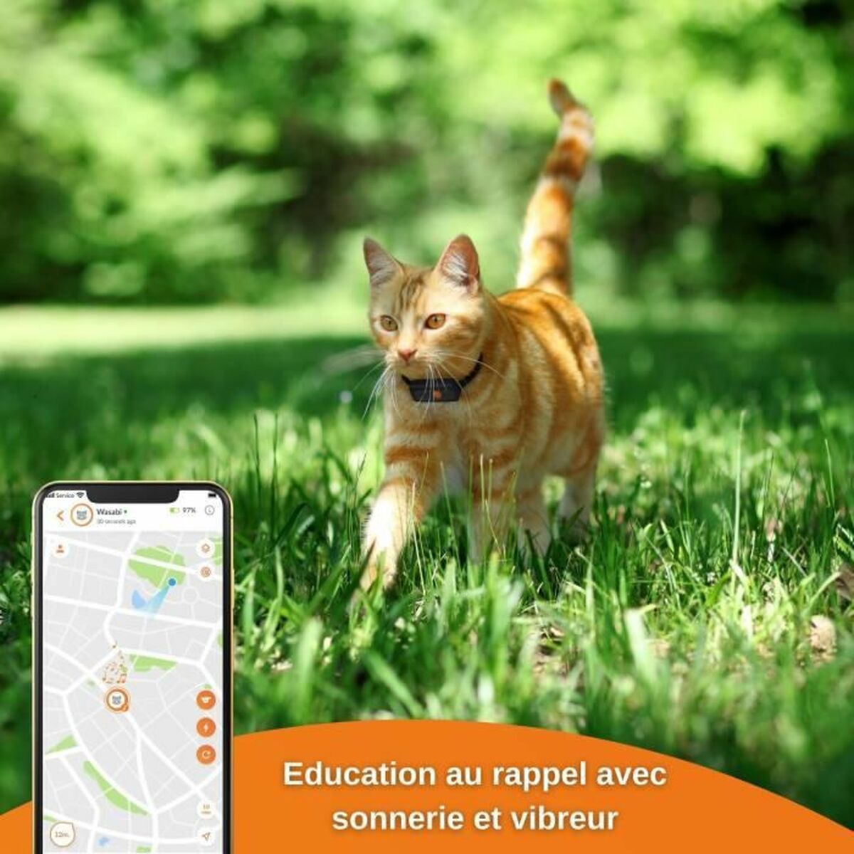 Anti-förlust lokaliserar Weenect Weenect XS GPS Svart - 5