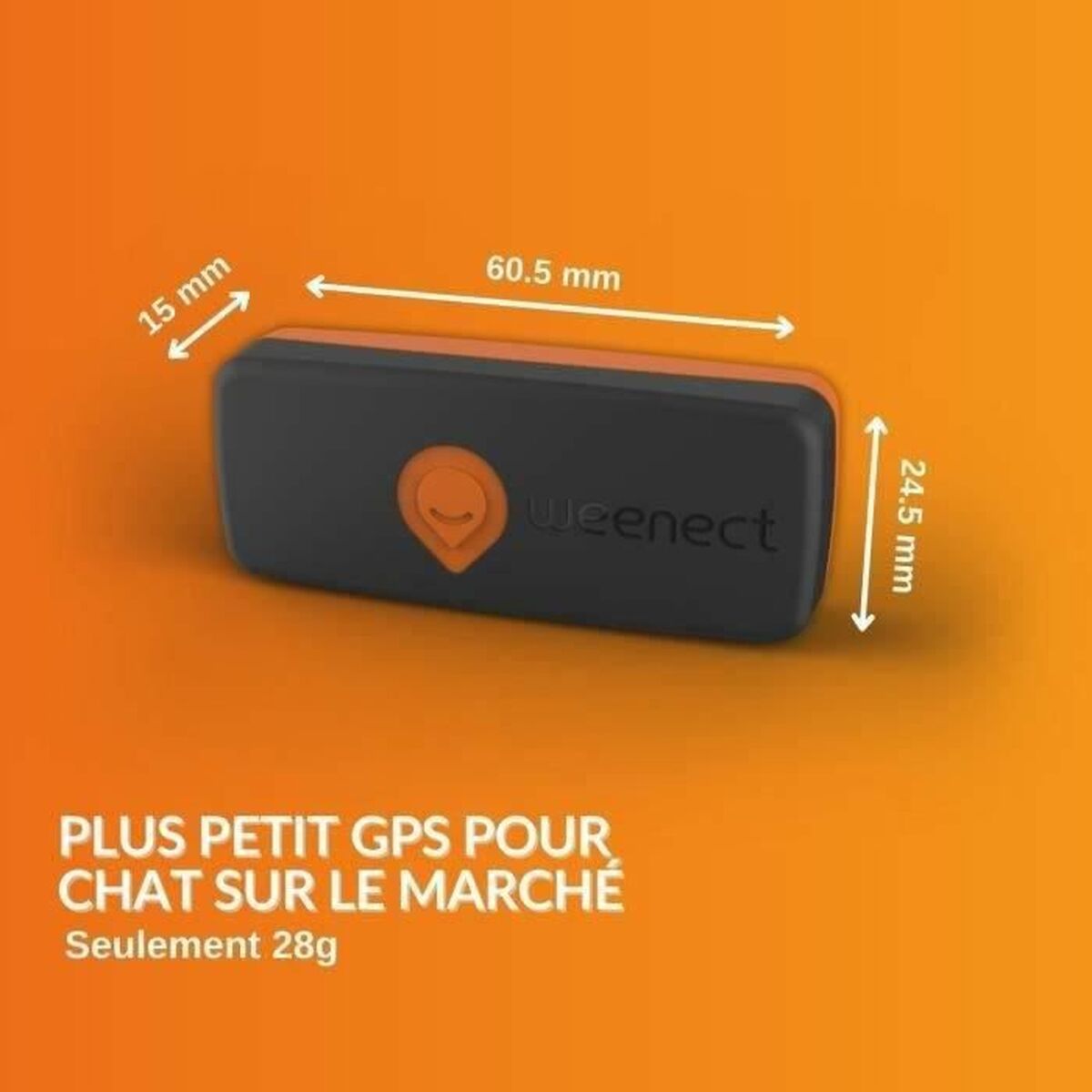 Anti-förlust lokaliserar Weenect Weenect XS GPS Svart - 2