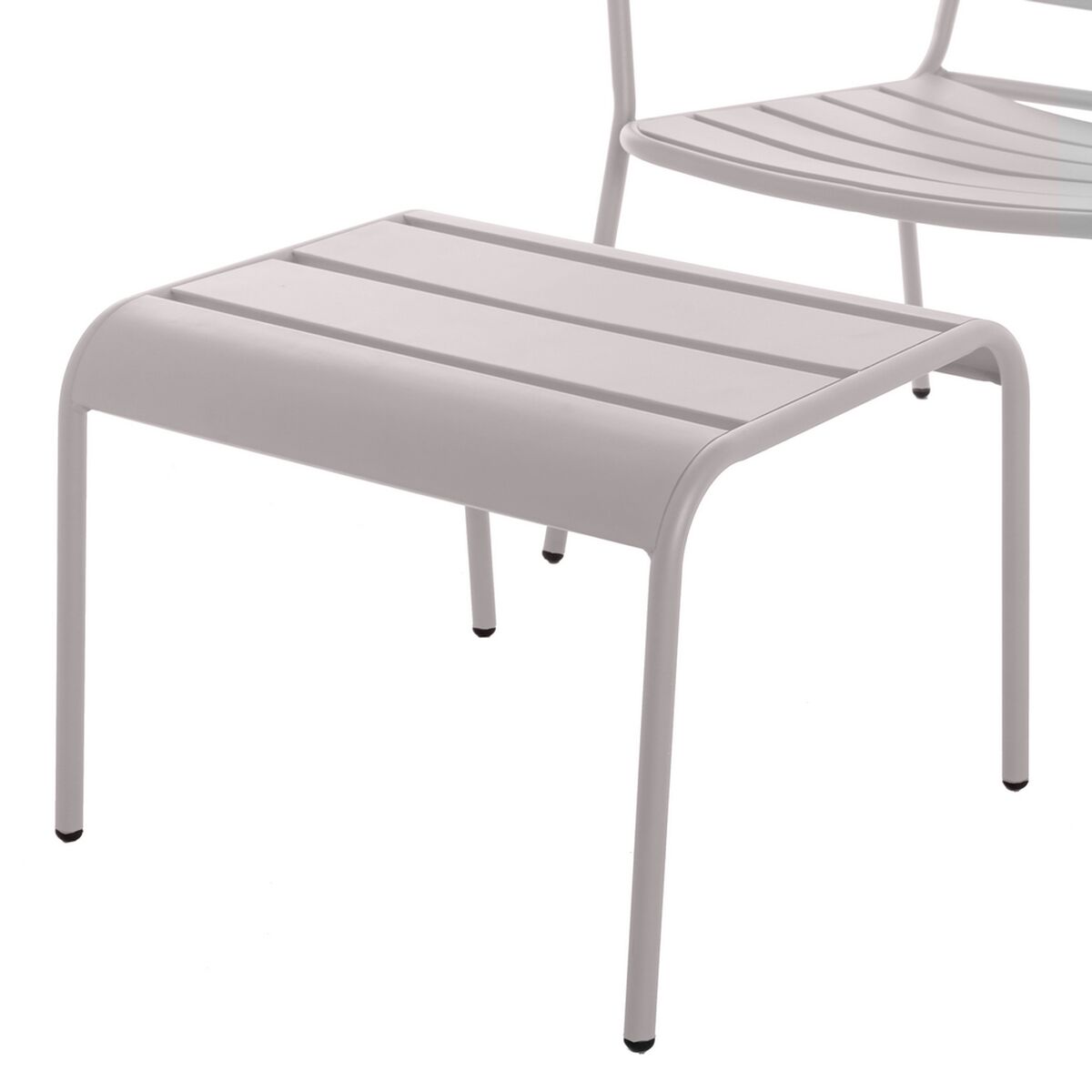 Sittpall Vega Grå Stål 50 x 47 x 37 cm
