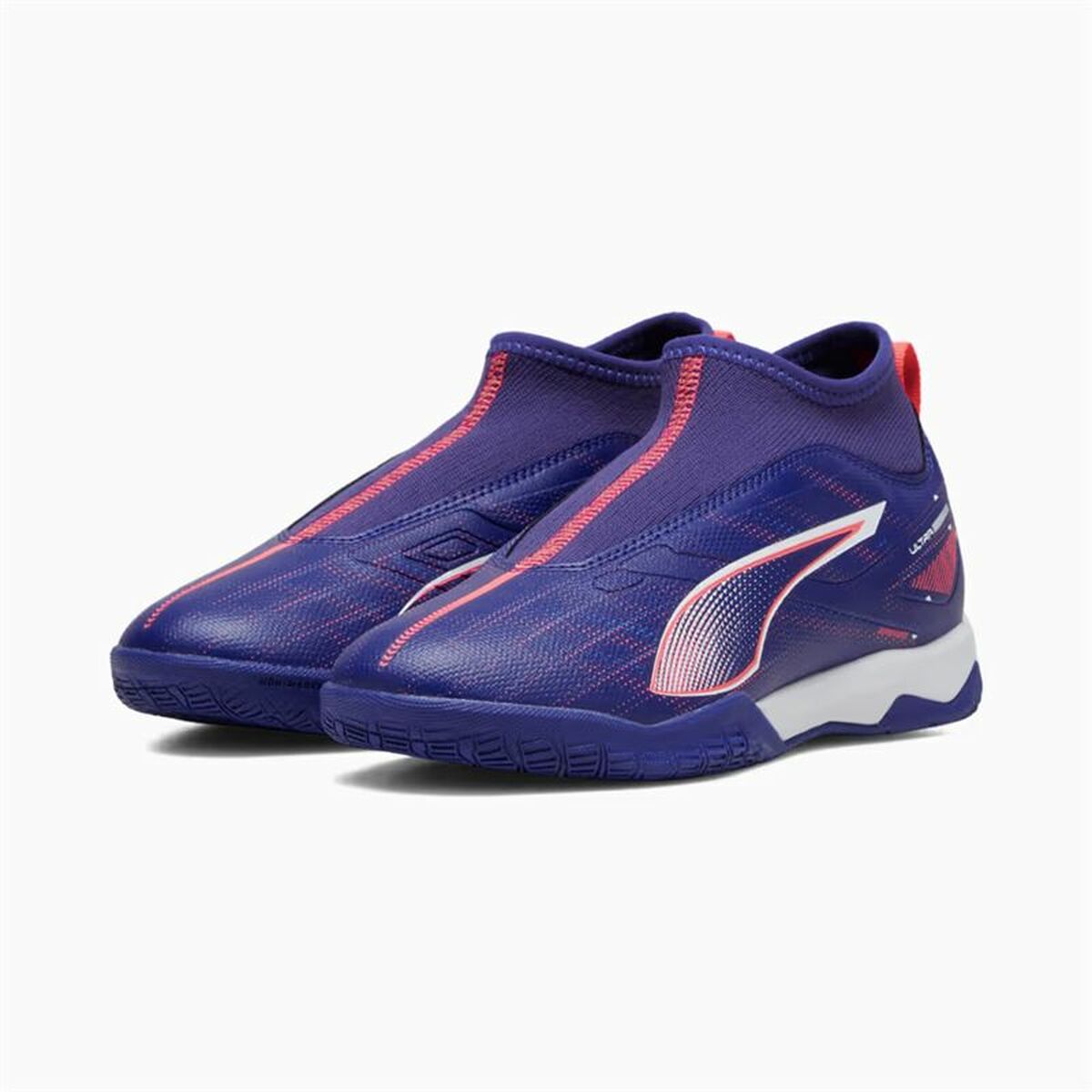 Fotbollsskor för inomhusbruk för barn Puma Ultra 5 Match+ Ll It + Mid Purpur - 6