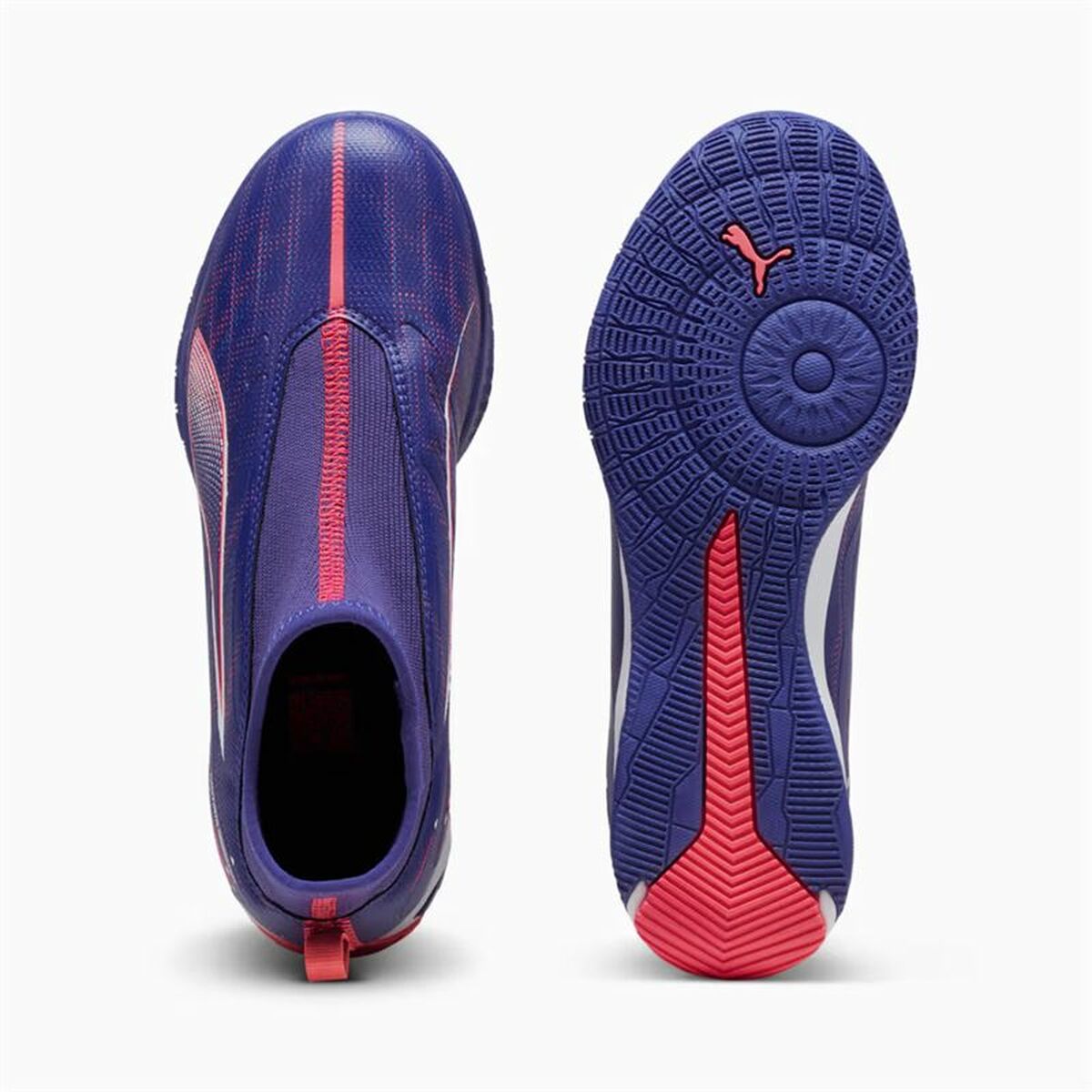 Fotbollsskor för inomhusbruk för barn Puma Ultra 5 Match+ Ll It + Mid Purpur - 3