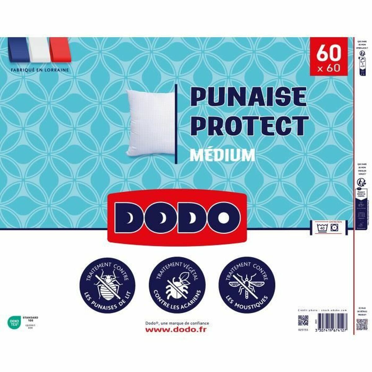 Kudden DODO Vit 60 x 60 cm - 2