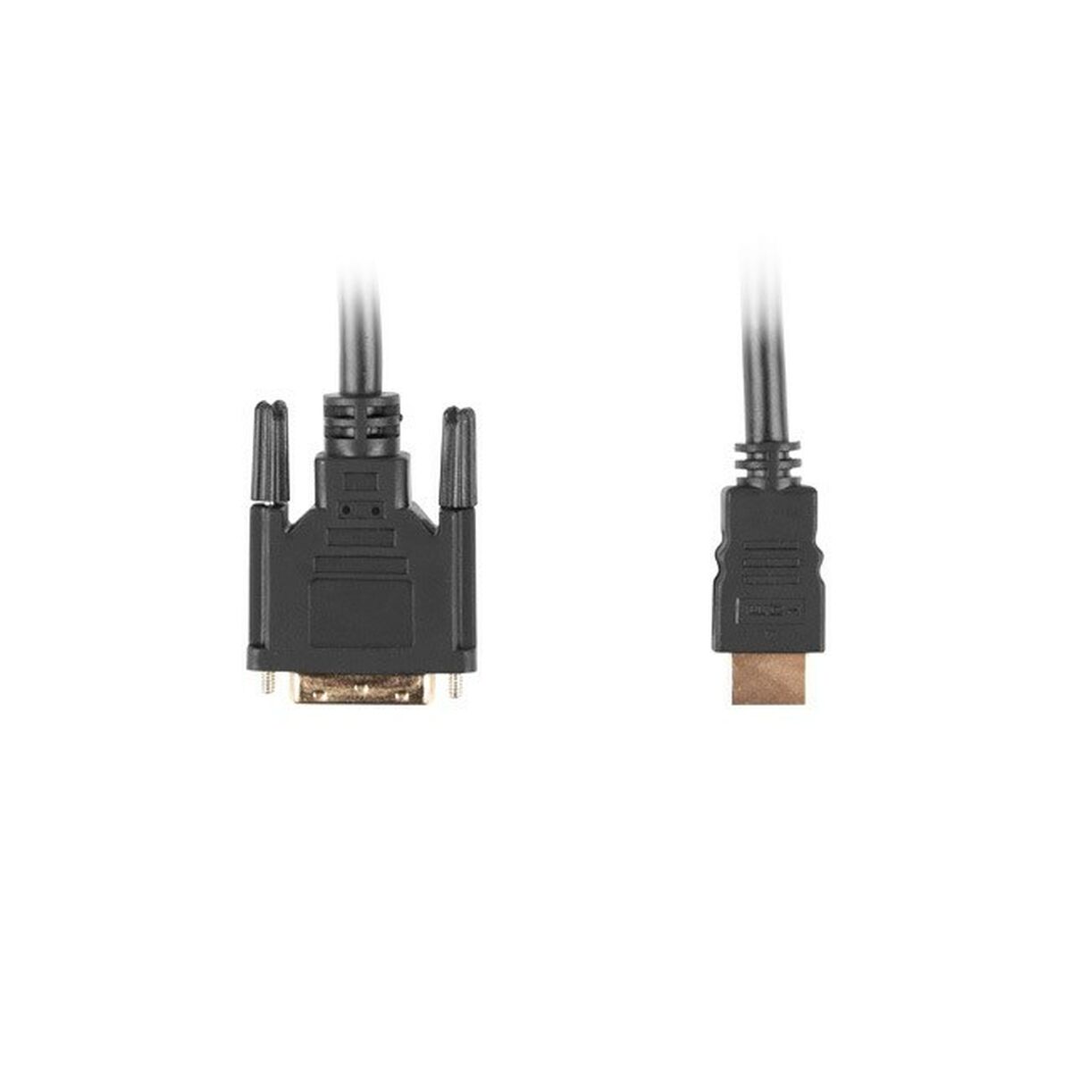 Kabel HDMI till DVI Lanberg CA-HDDV-10CC-0018-BK Svart 1,8 m - 2