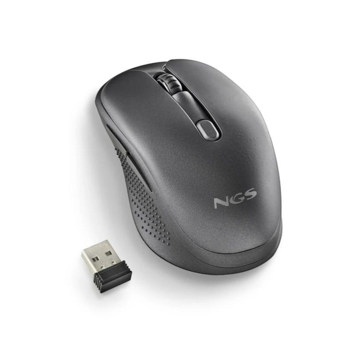 Trådlös Mus NGS EVO RUST Svart 1600 dpi - 3