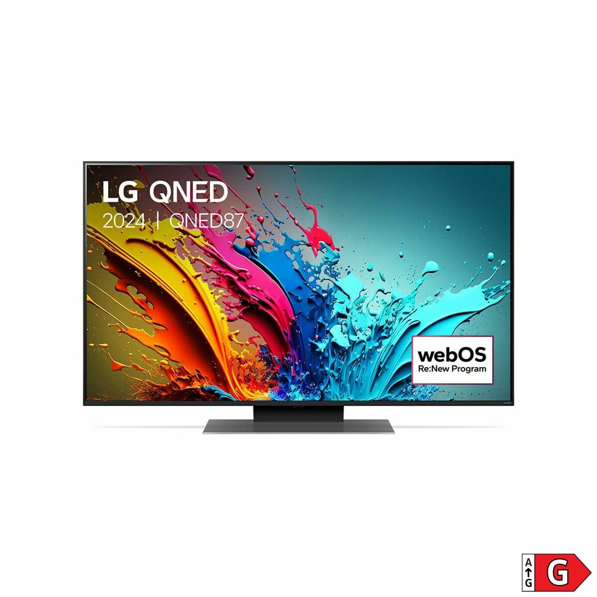 Smart TV LG 55QNED87T6B 4K Ultra HD AMD FreeSync QNED - 2