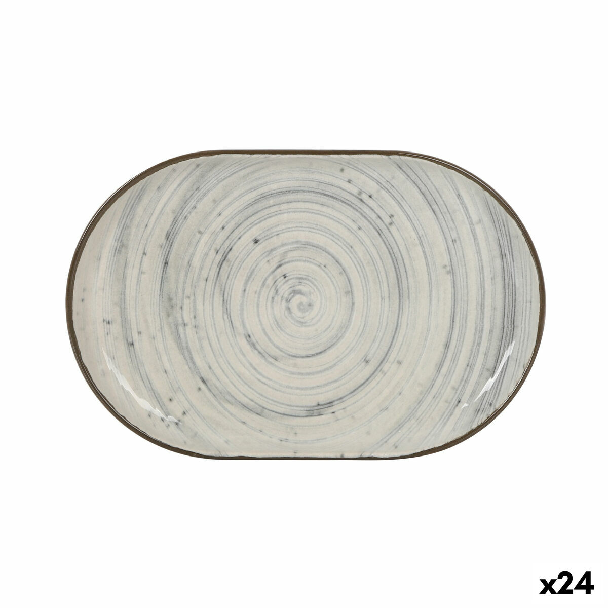 Servingsfat La Mediterránea Vortex Avlång 20 x 13 x 2 cm (24 antal)