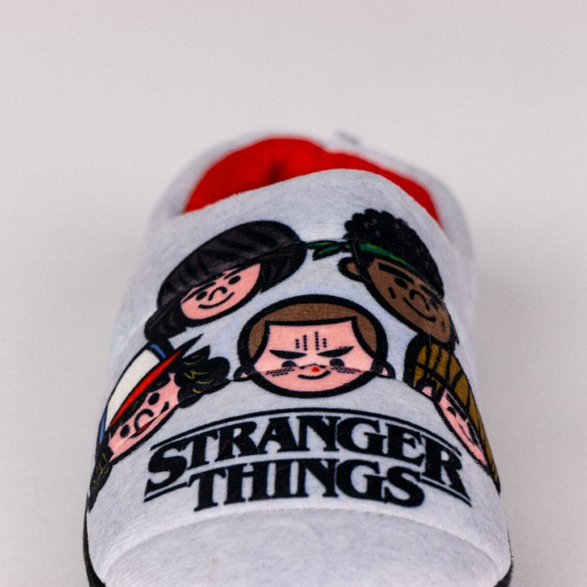 Hustofflor Stranger Things Ljusgrå - 12