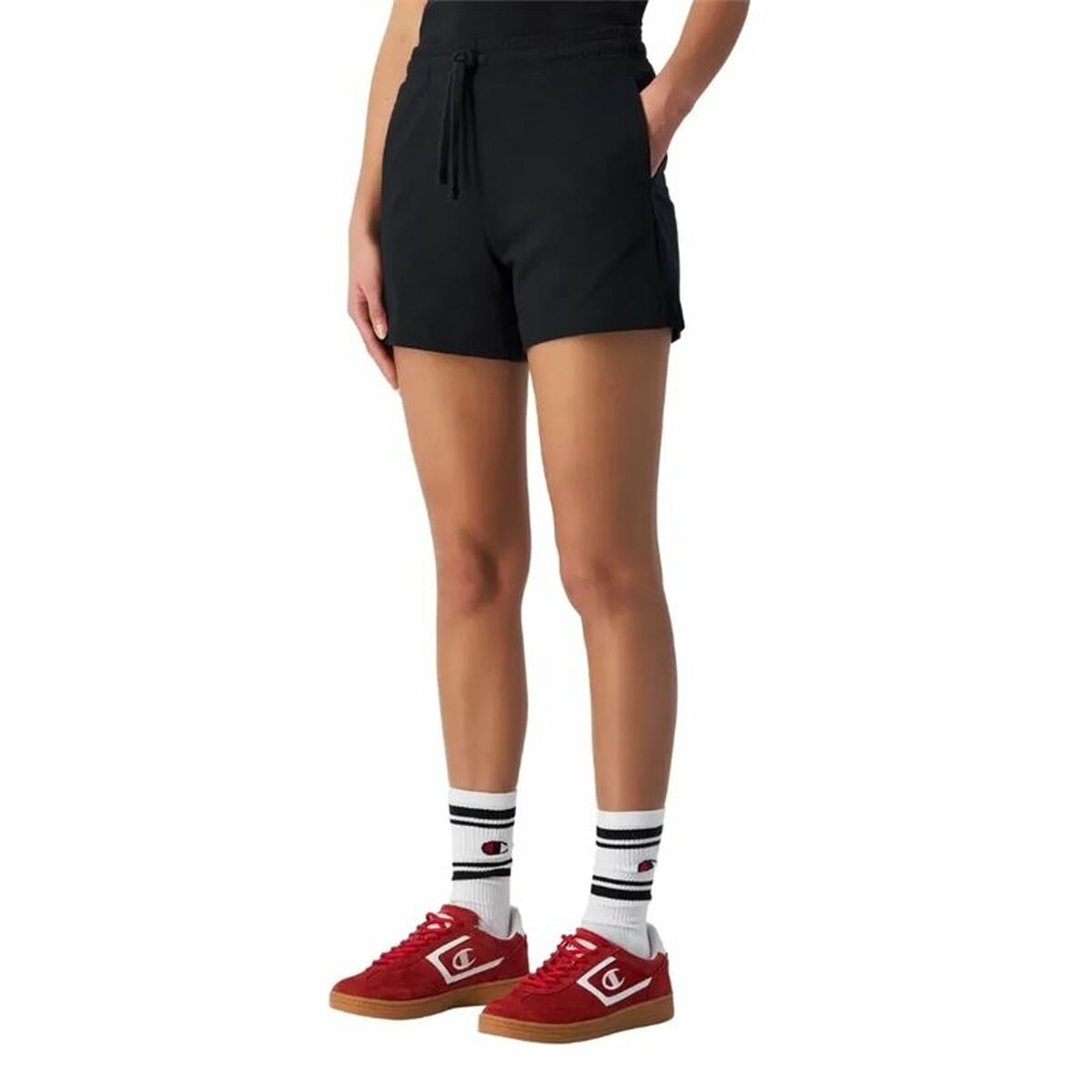 Sportshorts för kvinnor Champion Svart