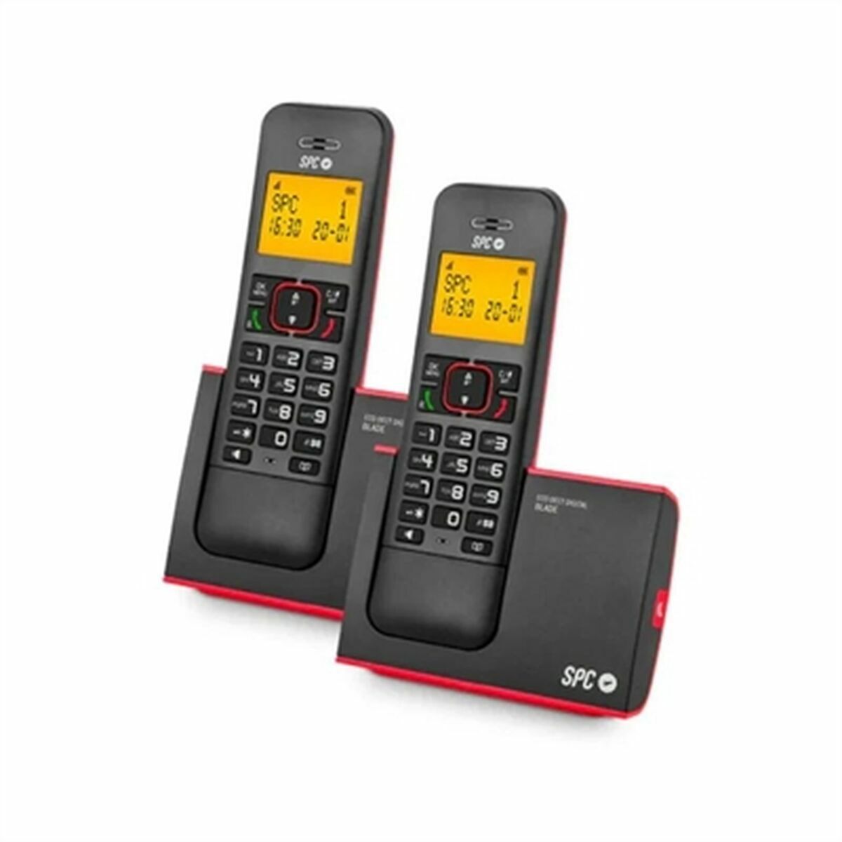Trådlös Telefon SPC Internet 7292RC2 BLA DUO 2 antal