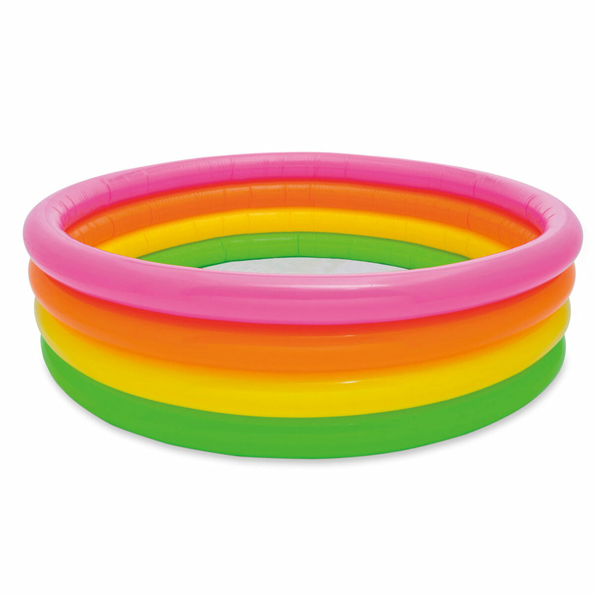 Uppblåsbar plaskpool för barn Intex Sunset Ringar 780 L 168 x 46 x 168 cm (6 antal) - 6