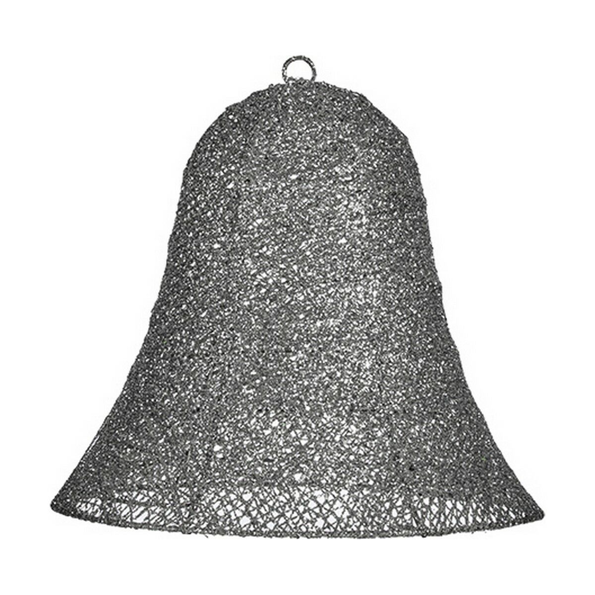 Julgranskula Grå Metall Plast Klocka 30 x 27 x 30 cm - 2