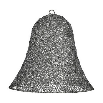 Julgranskula Grå Metall Plast Klocka 30 x 27 x 30 cm