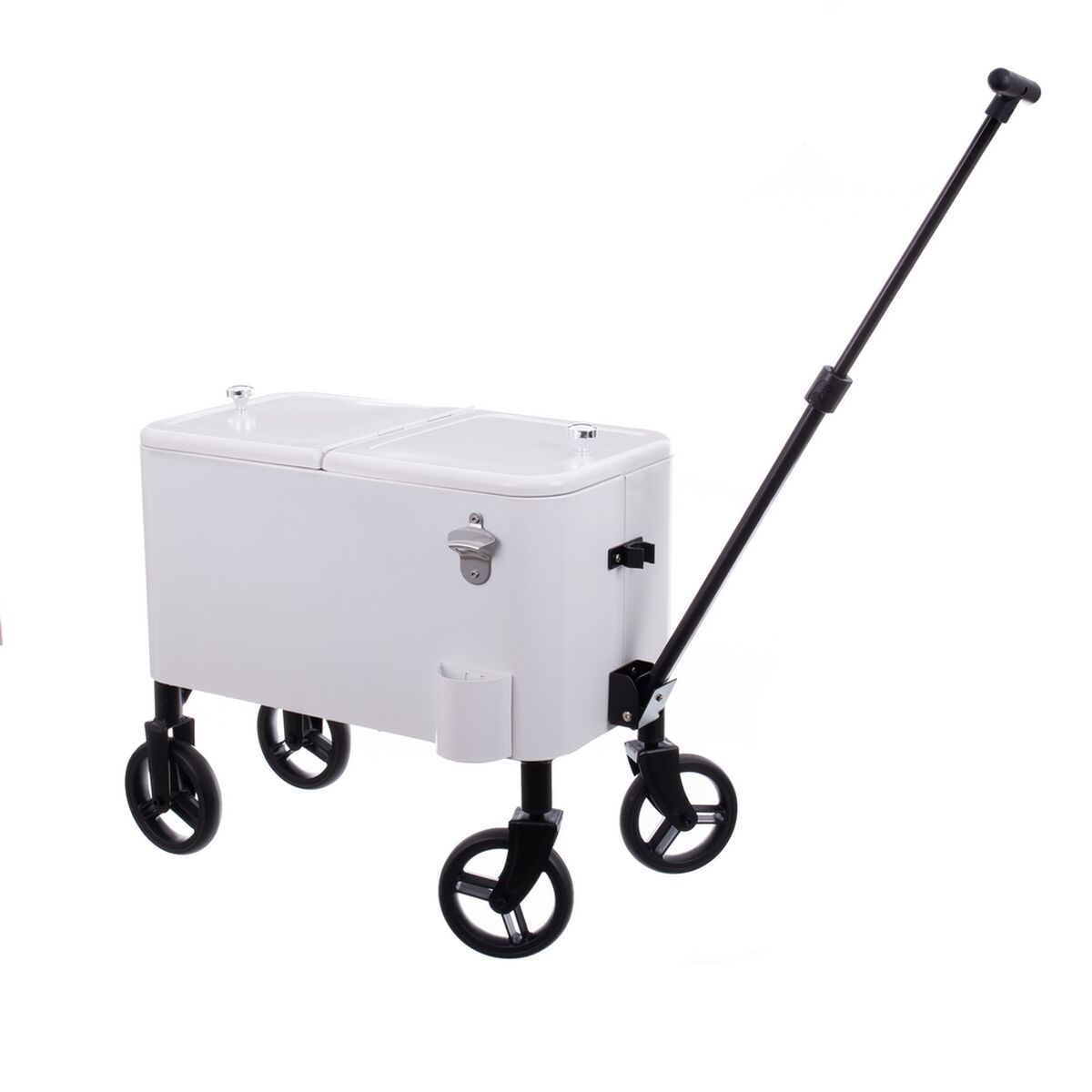 Bärbar kyl Fresh Vit Metall Stål polypropen 66 x 35 x 60 cm - 8