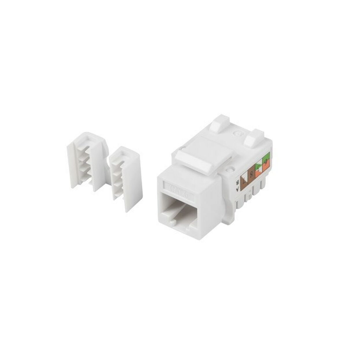 Koppling RJ45 Lanberg KSU6-1090 Vit - 2