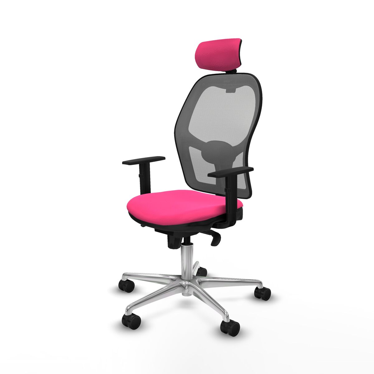Kontorsstol med nackstöd Jorquera Piqueras y Crespo 1D086N2 Rosa - 2