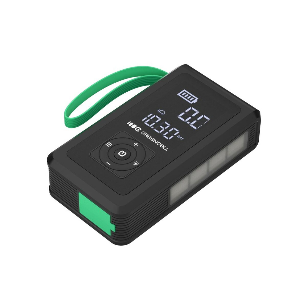 Powerbank Green Cell CJSGC03 Svart Ljusgrön 8000 mAh