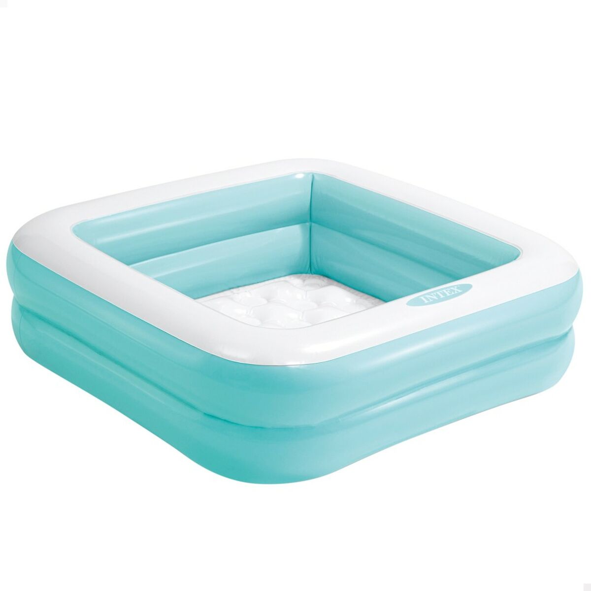 Uppblåsbar plaskpool för barn Intex Fyrkantig 57 L 86 x 25 x 86 cm (6 antal) - 7