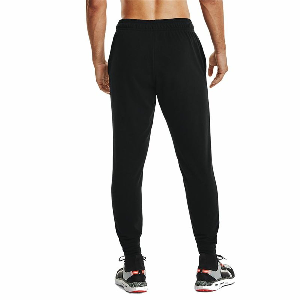 Långa träningsbyxor Under Armour Rival Terry Jogger Svart Män - 13