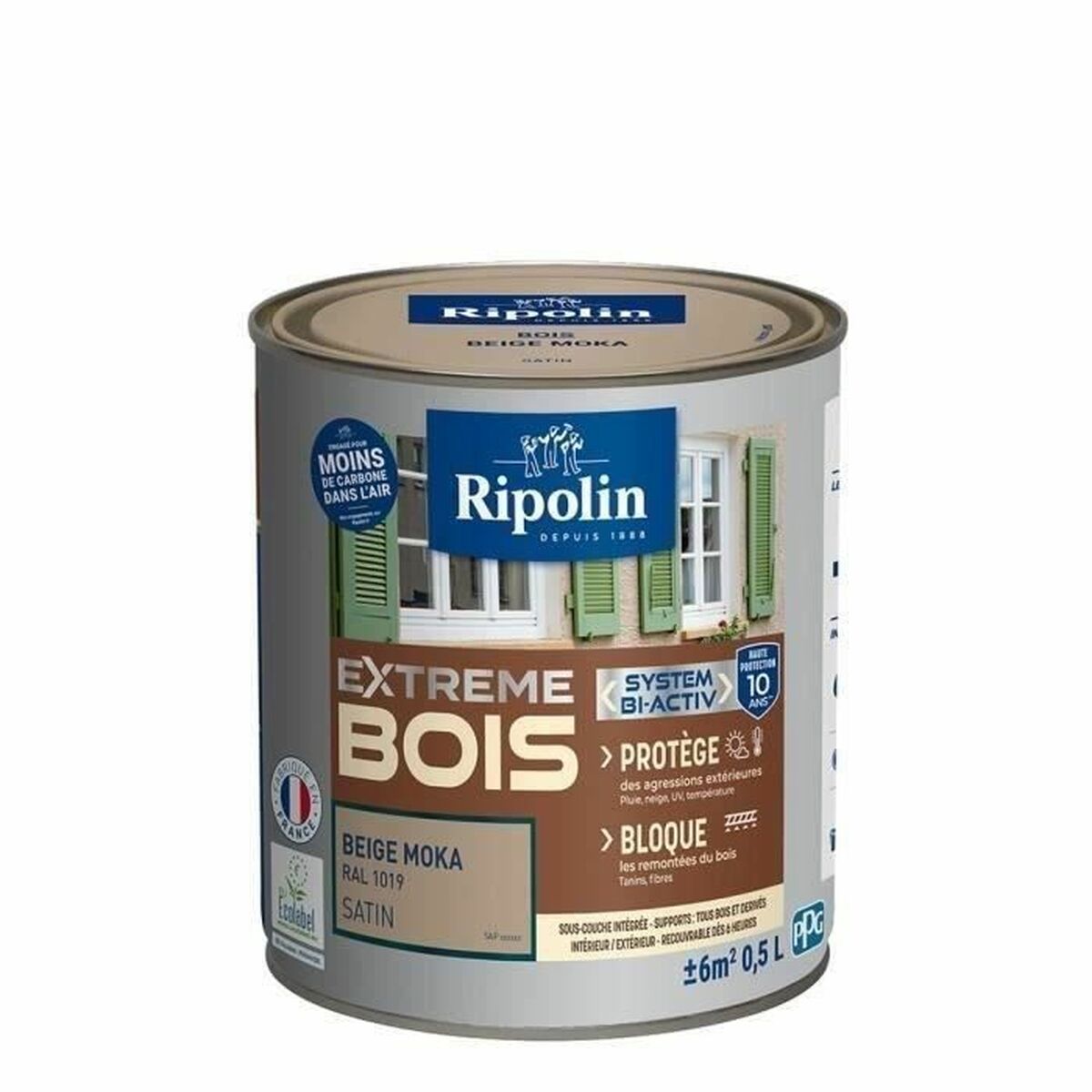 Grundfärg Ripolin Beige Satinfinish 500 ml