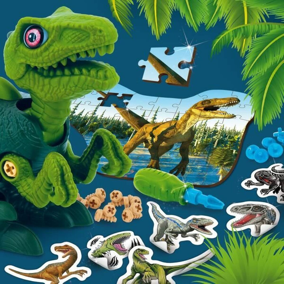 Vetenskapsspel Lisciani Giochi Dino Stem Velociraptor - 2