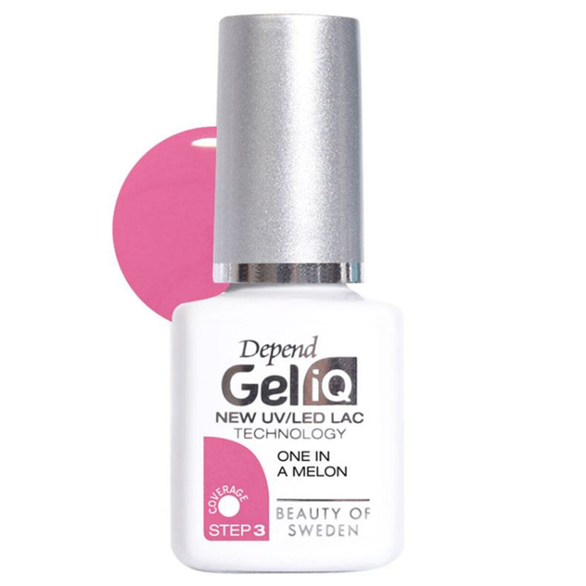 Halvpermanent Nagellack Beter Gel Iq One in a melon 5 ml 30 g - 2