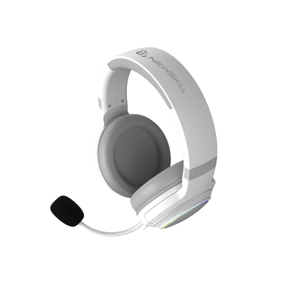 Spelhörlurar med mikrofon Newskill Sobek Ivory 7.1 - 5