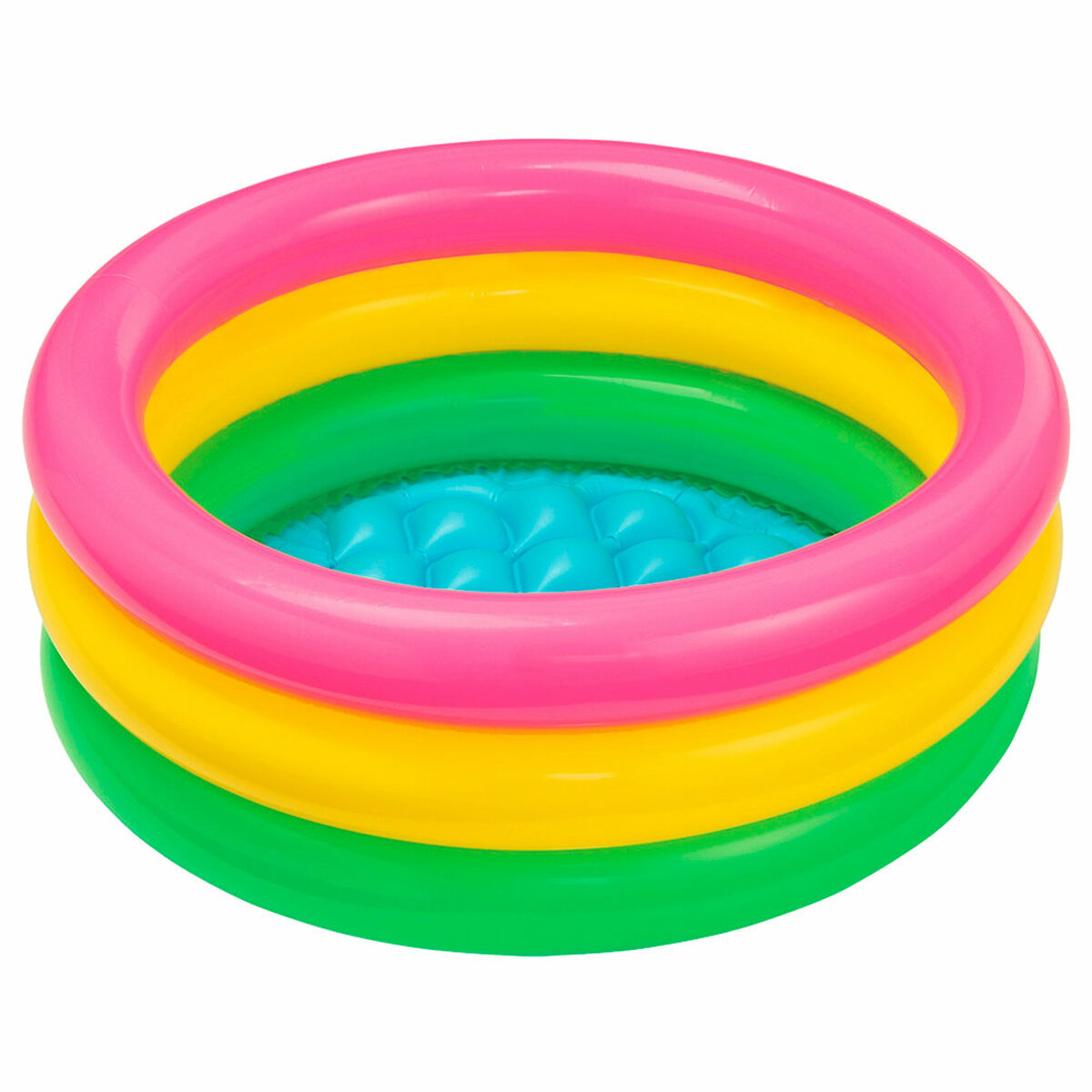 Uppblåsbar plaskpool för barn Intex Sunset Glow Ringar 28 L 61 x 22 x 61 cm (12 antal) - 6
